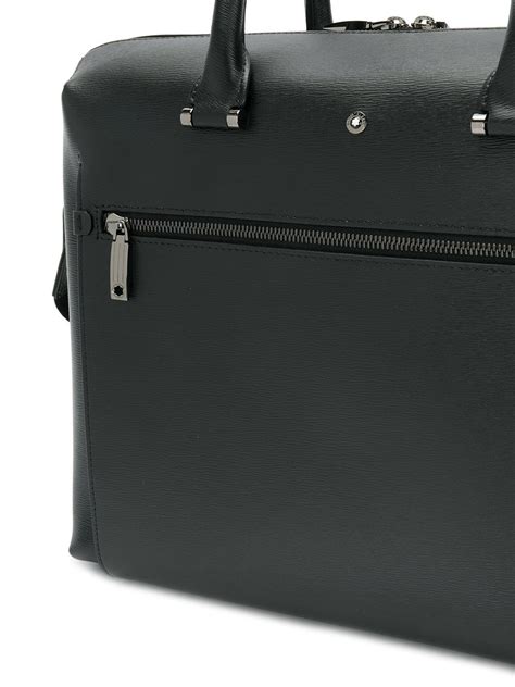 mont blanc leather laptop case